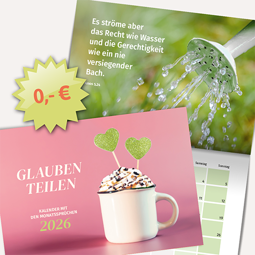 Monatsspruchkalender 2026