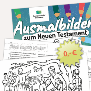 Ausmalheft zum Neuen Testament