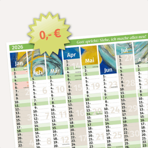 Plakatkalender 2026 (A3)