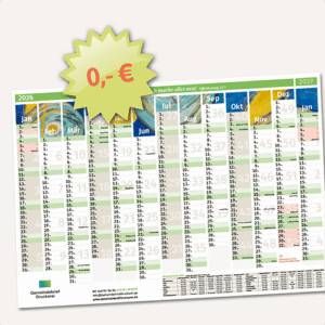 Plakatkalender 2026 (A4)