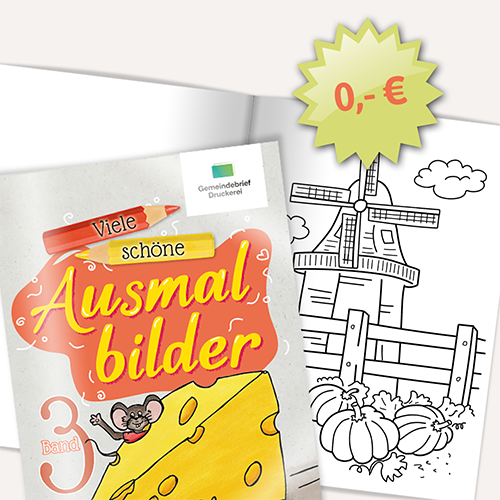 Ausmalheft Band - 3