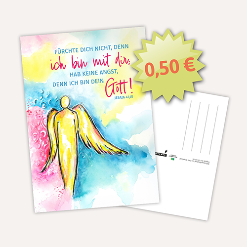 Postkarte Jahreslosung 2027 – „Fürchte dich nicht“