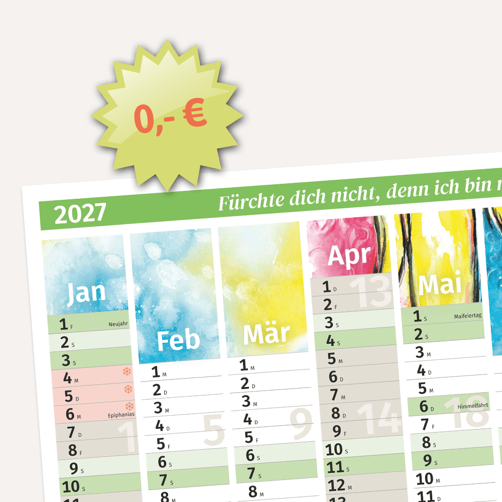 Plakatkalender 2027 (A1)